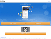Tablet Screenshot of linkify.mobi